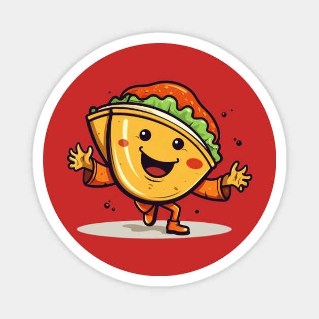 kawaii Taco T-Shirt cute potatofood funny Magnet by nonagobich